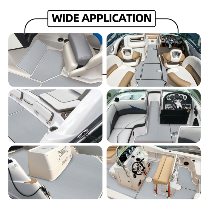 Wholesale 3M Adhesive Brushed Eva Foam Flooring Marine Deck - 图片 7