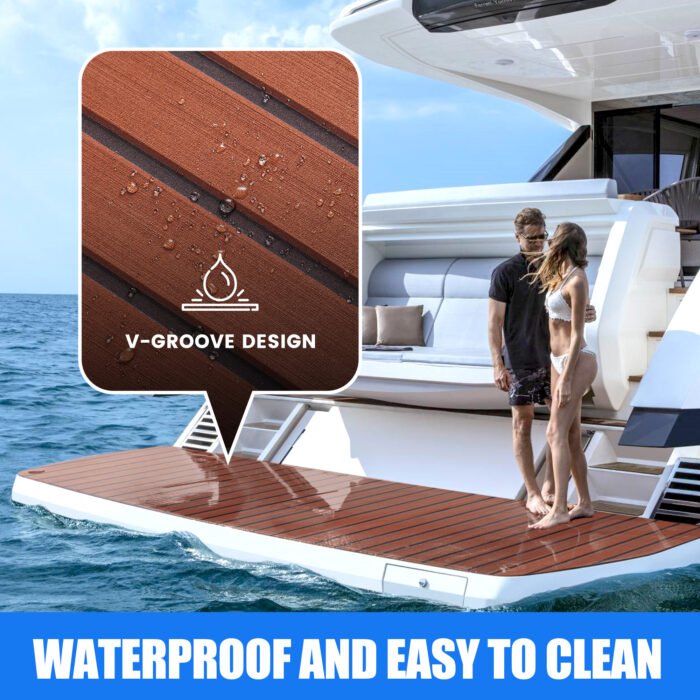 Non-Slip 3M Adhesive Color EVA Foam Boat Decking - 图片 3