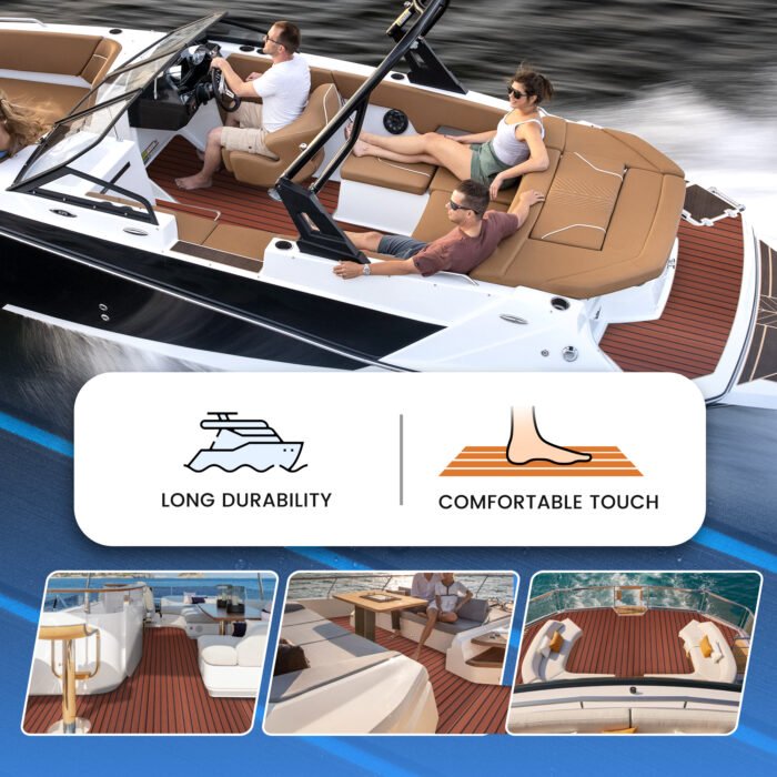 Non-Slip 3M Adhesive Color EVA Foam Boat Decking - 图片 4
