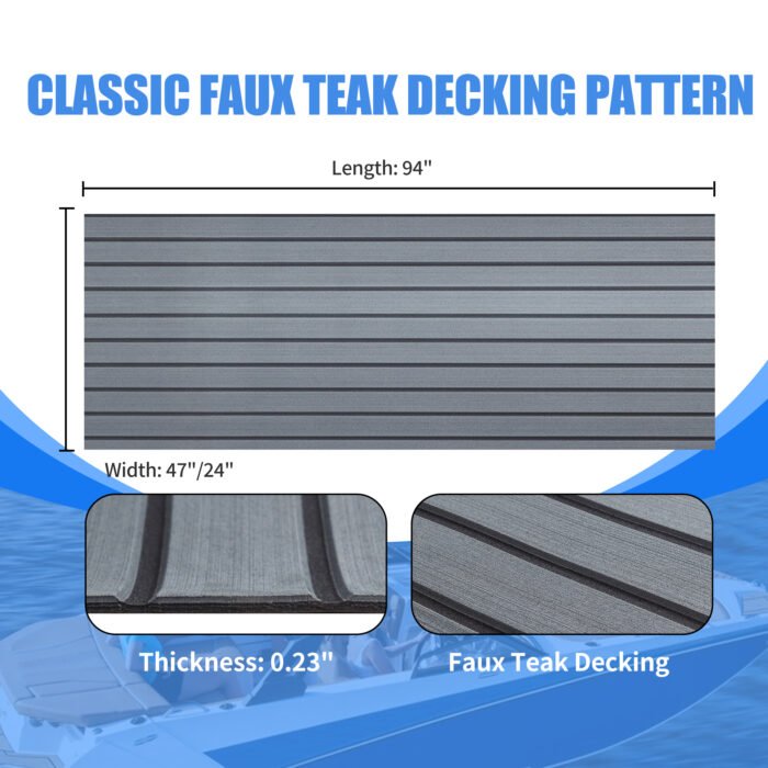EVA Foam Boat Mat Marine Decking For Boat And Yacht - 图片 5