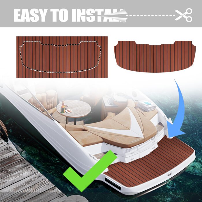 Non-Slip 3M Adhesive Color EVA Foam Boat Decking - 图片 6