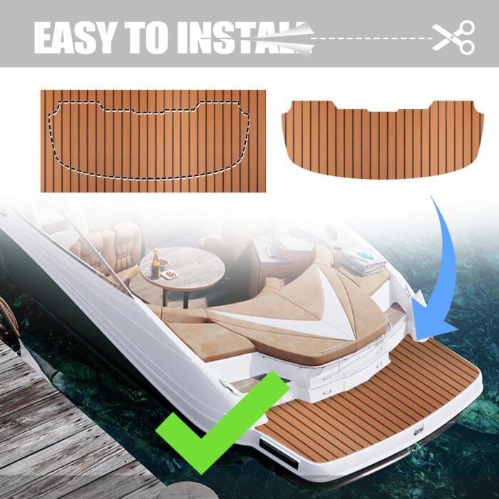 Customized 3M Adhesive Mat and Boat Deck Flooring - 图片 6