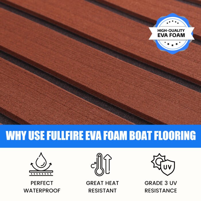 Non-Slip 3M Adhesive Color EVA Foam Boat Decking - 图片 7