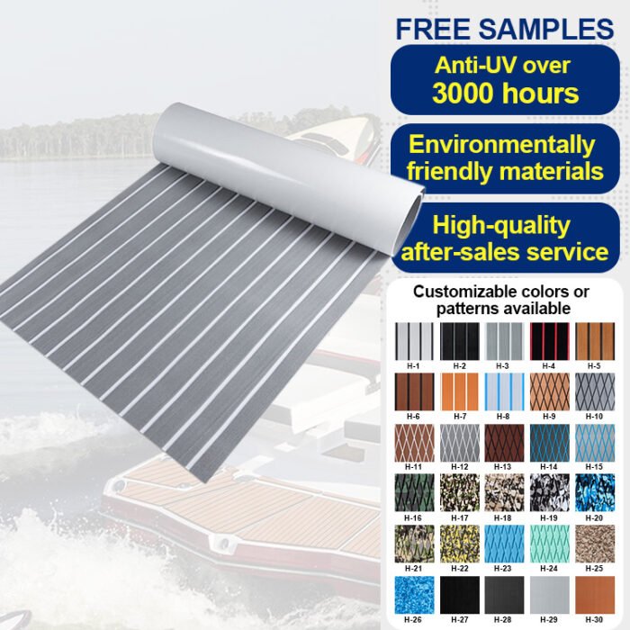 BossDeck Waterproof EVA Foam Decking Sheets