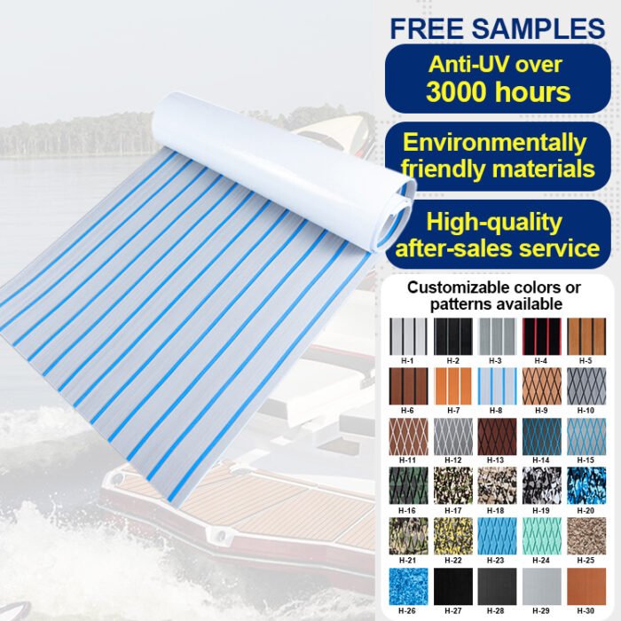 UV-Resistant EVA Foam Boat Flooring by BossDeck