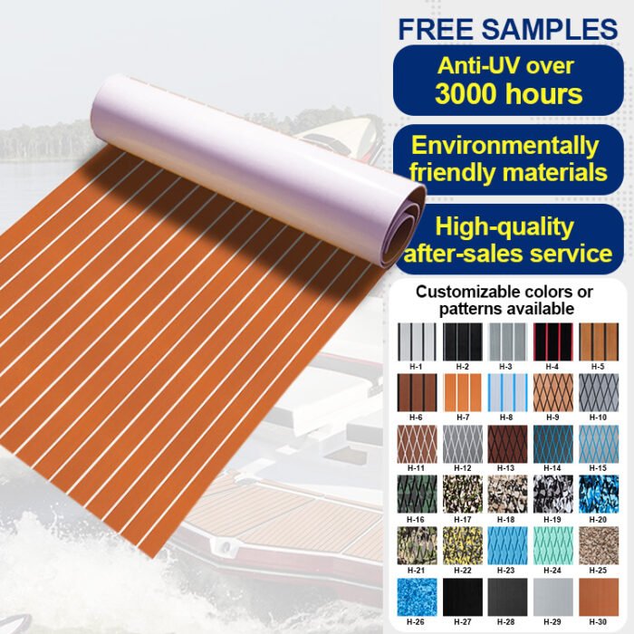 BossDeck EVA Foam Flooring for Comfortable Boating