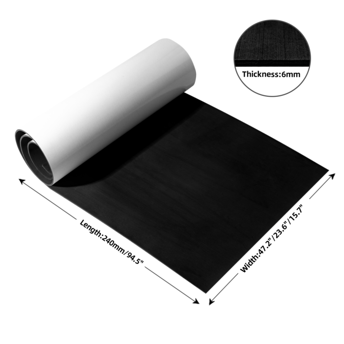 Anti-UV Brushed Covering 3M Adhesive Boat Flooring - 图片 5