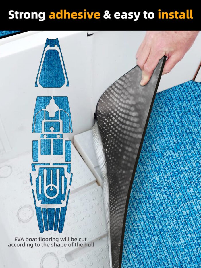 EVA Foam Sheet Deck Bass Boat Matting Fishing Boat Flooring - 图片 7