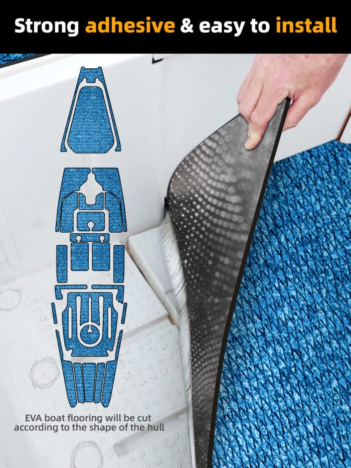 EVA Foam Marine Carpet Nautical Mat Flooring For Boat - 图片 7