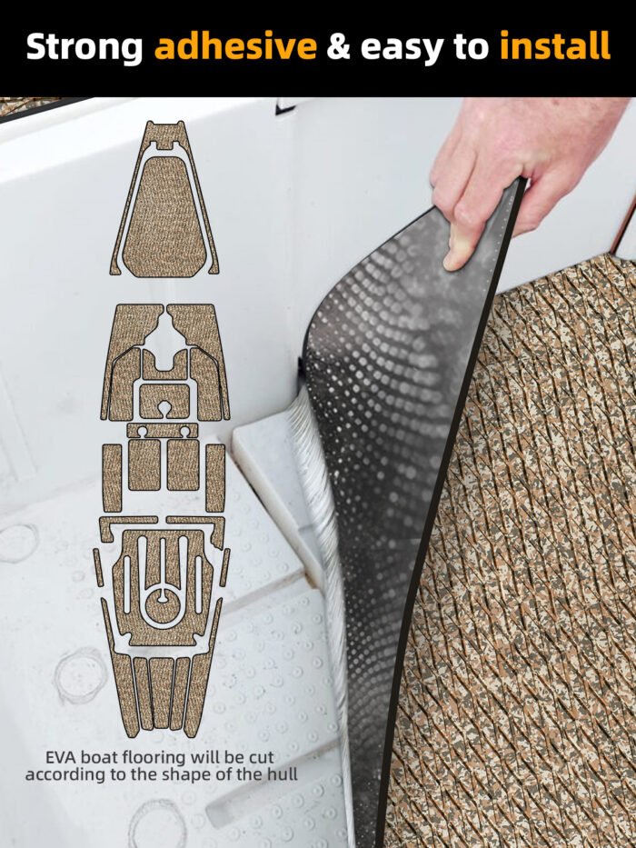 BossDeck Anti-UV EVA Foam Boat Flooring - 图片 7