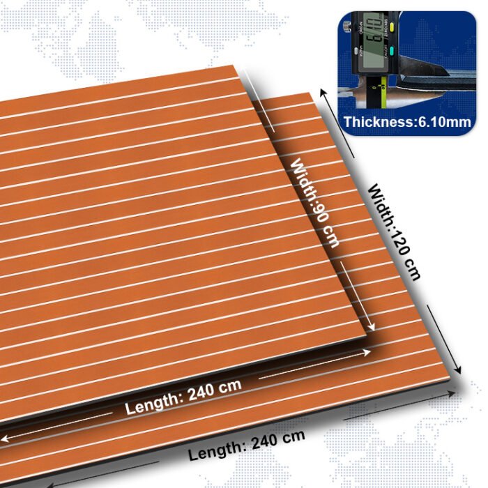 BossDeck EVA Foam Flooring for Comfortable Boating - 图片 4
