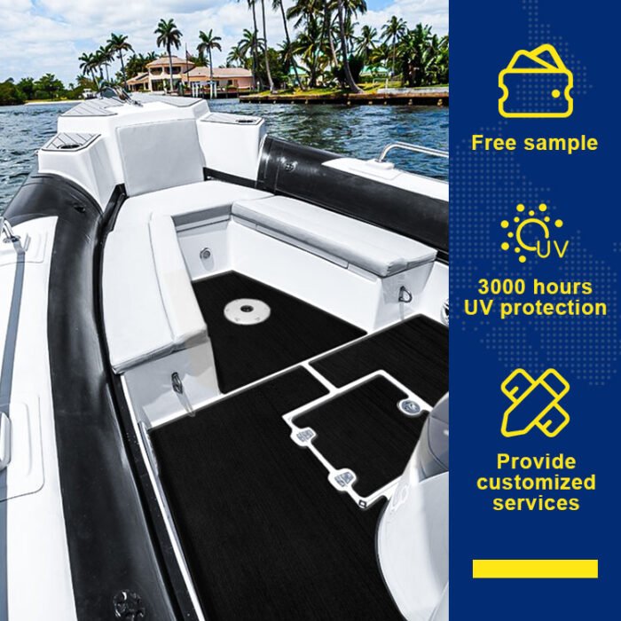 BossDeck EVA Marine Foam Faux Teak Boat Flooring - 图片 4