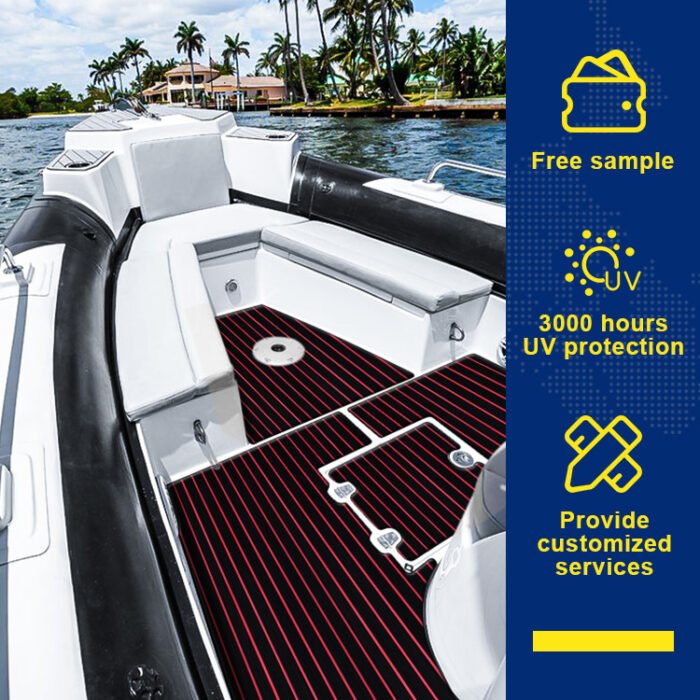 BossDeck EVA Foam Boat Flooring – Non-Slip & Durable - 图片 5