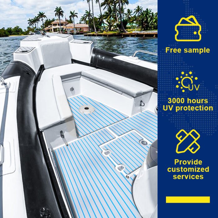 UV-Resistant EVA Foam Boat Flooring by BossDeck - 图片 5
