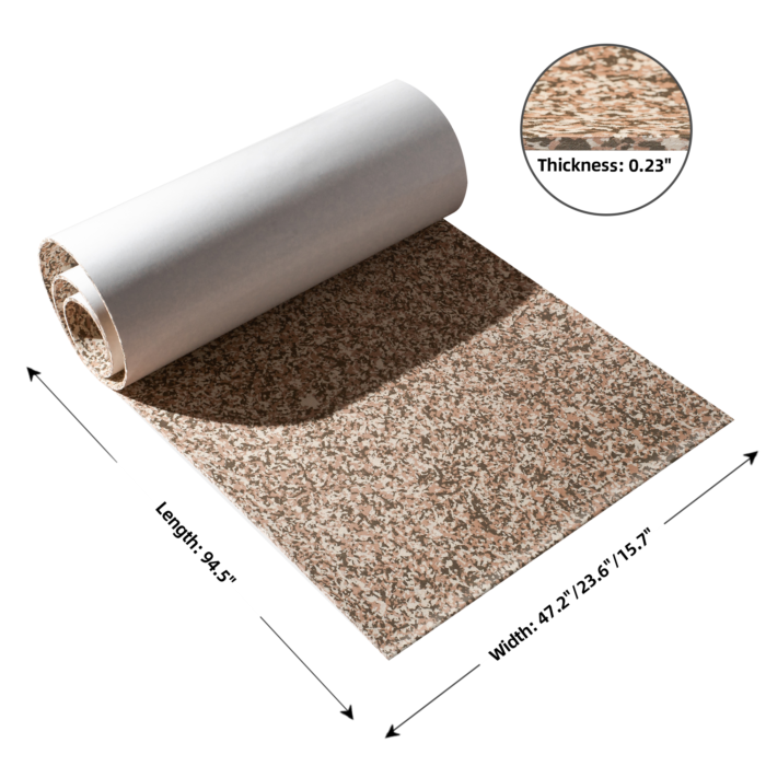 Waterproof Faux Teak Boat Carpet Marine Foam Decking - 图片 5