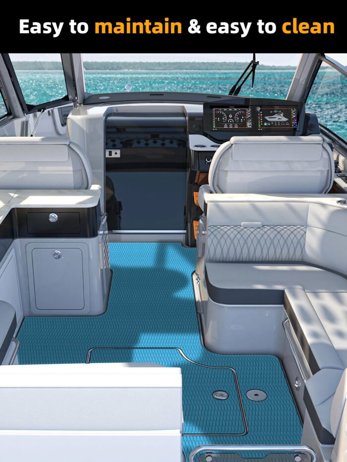 Marine Floor Double Layer Boat Deck Foam Faux Teak - 图片 5