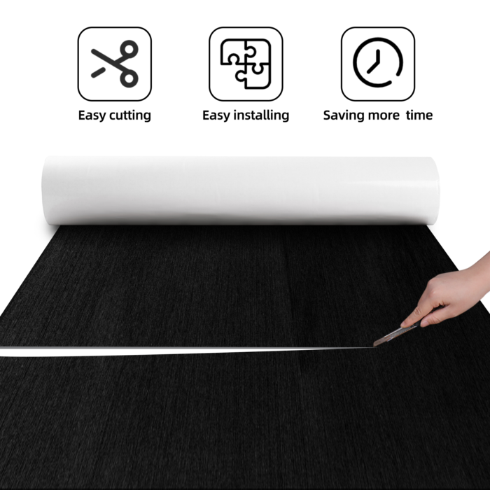 Anti-UV Brushed Covering 3M Adhesive Boat Flooring - 图片 2