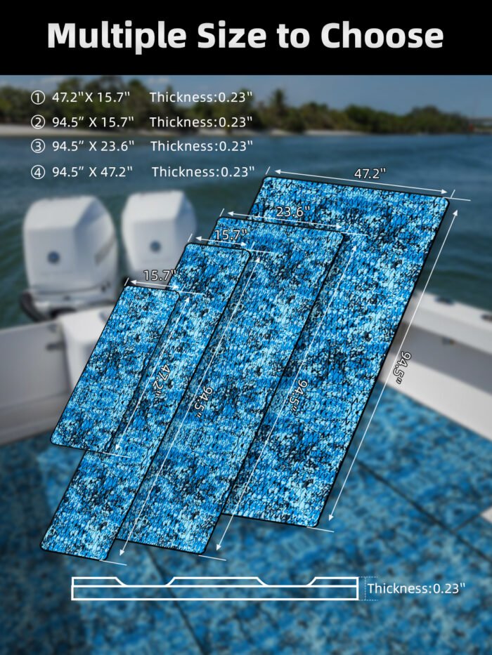 BossDeck Sea Deck Teak Foam Boat Flooring - 图片 4