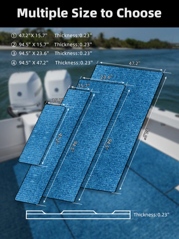 EVA Foam Marine Carpet Nautical Mat Flooring For Boat - 图片 4