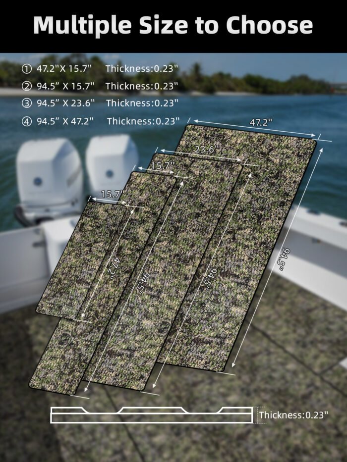 Modern 3M Adhesive Sea Deck Boat Flooring - 图片 4