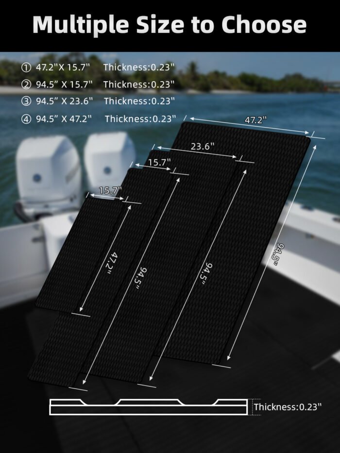 Anti Slip Marine Synthetic Faux Teak Decking Sheet - 图片 4