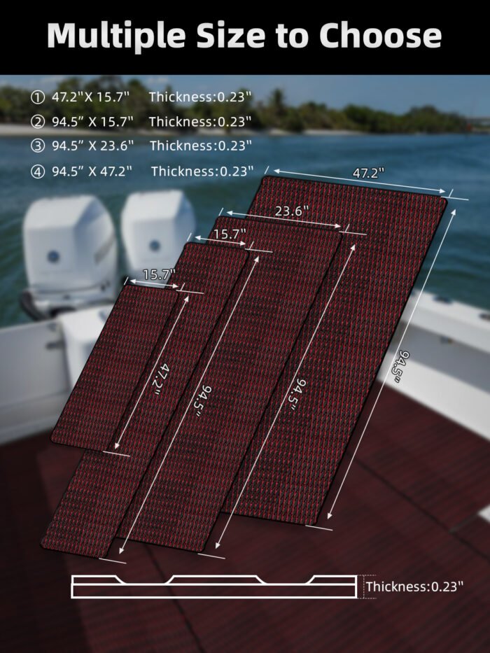 High Quality Anti UV Protection Non-Slip Marine Mat - 图片 4