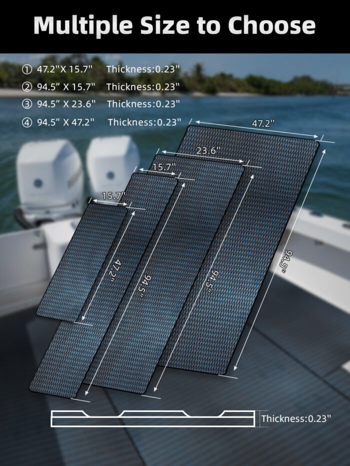 Non Slip EVA Foam Boat Flooring for Yacht Marine Supplies - 图片 4