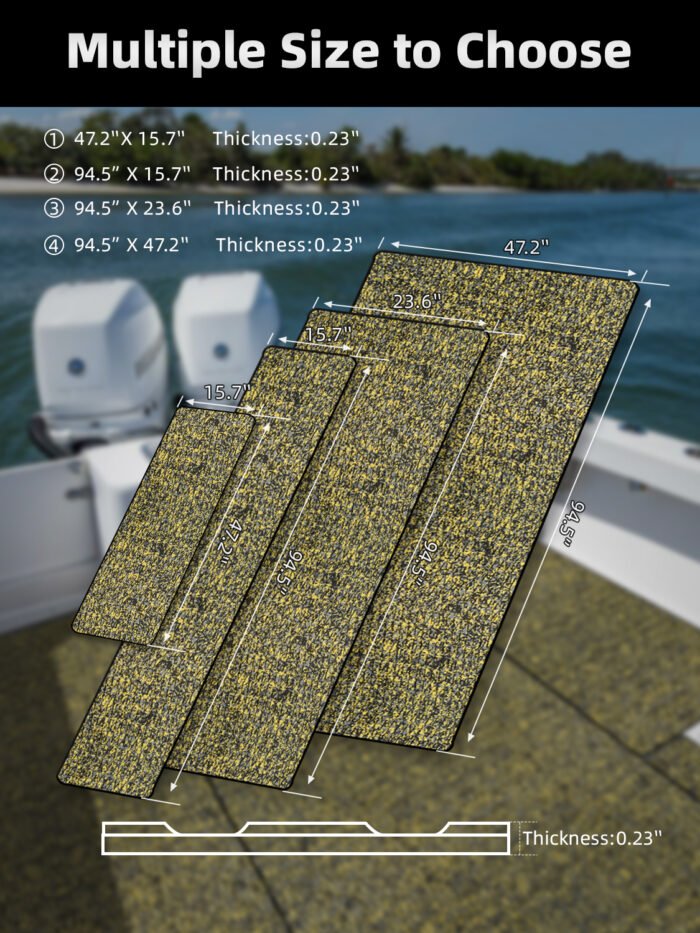 3M Adhesive Anti UV Easy EVA Foam Boat Decking - 图片 4