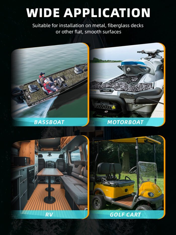 EVA Boat Flooring Mat Foam Boat Decking - 图片 3