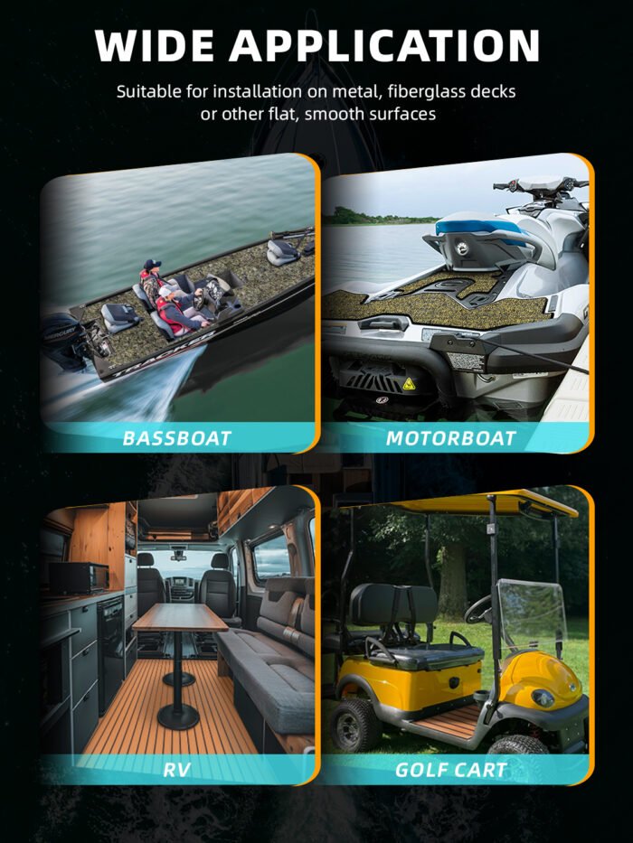 3M Adhesive Anti UV Easy EVA Foam Boat Decking - 图片 3