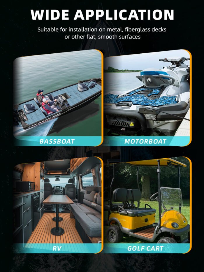 BossDeck Marin EVA Foam Boat Flooring - 图片 2