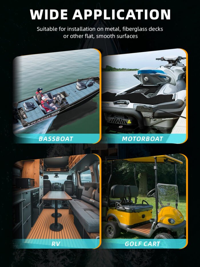 BossDeck Boat Flooring EVA Foam Marine Mat - 图片 3