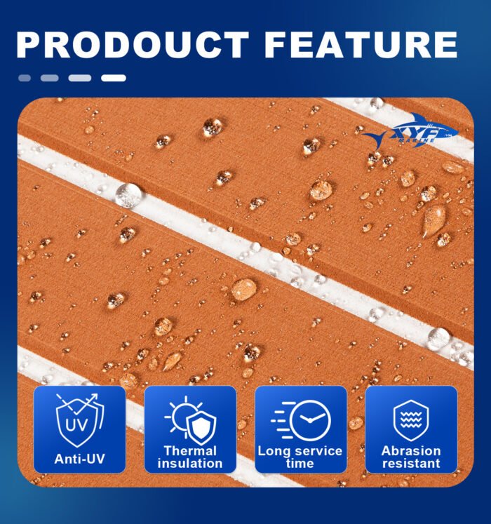 BossDeck EVA Foam Flooring for Comfortable Boating - 图片 2