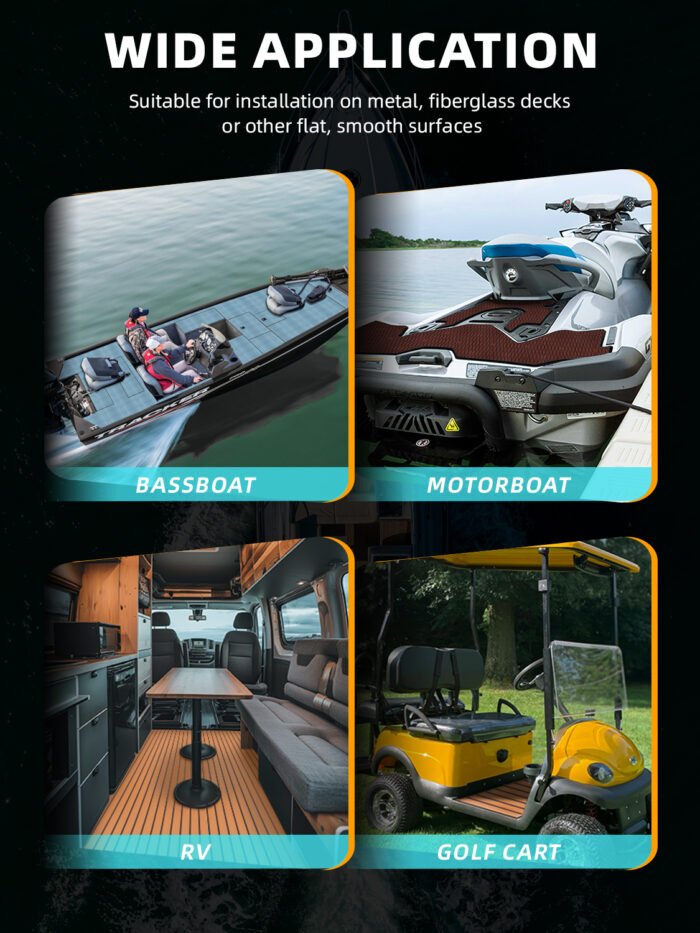 Eva Foam Deck 3M Adhesive Boat Flooring - 图片 3