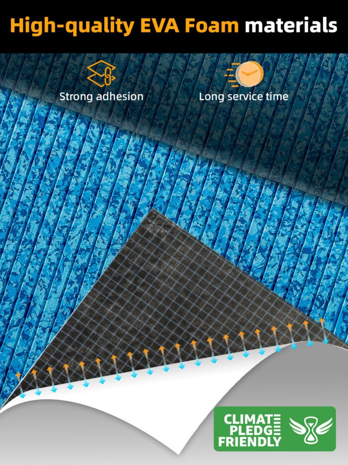 EVA Foam Sheet Deck Bass Boat Matting Fishing Boat Flooring - 图片 2